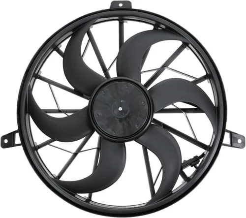 Miniatura 172 de TRQ Conjunto de ventilador de refrigeración dual del radiador compatible con Toyota Highlander 2008-2013 TO3115155