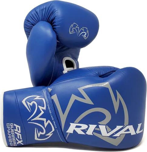 Miniatura 7 de RIVAL Boxing RFX-Guerrero SF-H - Guantes de boxeo con cordones para sparring, acolchados con crin de caballo, laminados con espuma de baja densidad