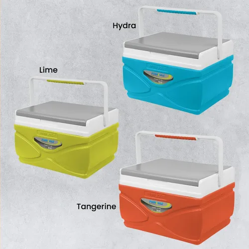 Miniatura 9 de Enfriador de pícnic – Enfriador duro de 4.5 litros – Coolbox mantiene el contenido fresco durante 48 horas – Enfriador exterior sin BPA – Enfriador