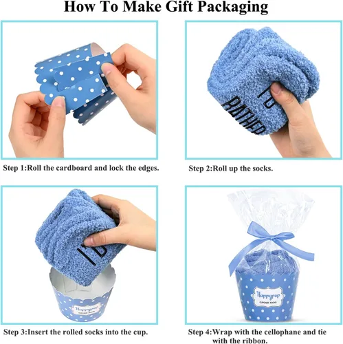 Miniatura 4 de HAPPYPOP Gifts For Runners Motorcycle Gifts Hockey Gifts, Funny Running Socks Motorcycle Socks Funny Hockey Socks