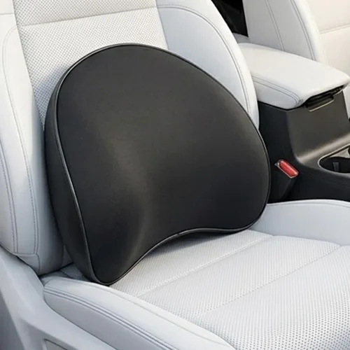Miniatura 13 de Almohada Lumbar Súper Cómoda, Almohada de Soporte Lumbar para Alivio del Dolor de Espalda con Correa Ajustable, 100% Espuma Viscoelástica y Funda
