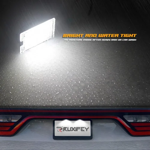 Miniatura 4 de Juego de 2 lámparas LED para matrícula compatibles con Dodge Durango 2014-2020, camioneta Pickup, luz blanca de 6000K