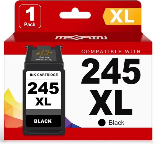 MEGAIN Cartucho de tinta de repuesto 245XL 246XL para Canon 245 246 XL PG245 CL246 para Canon PIXMA MG2525 MG3022 MX490 TS202 TS3322 TR4520 TS302