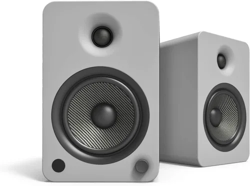 Miniatura 12 de Kanto YU4GB Altavoces alimentados con Bluetooth y preamplificador phono incorporado Apagado y encendido automáticos Control remoto incluido