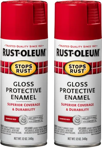 Miniatura 71 de Rust-Oleum 285092 - Pintura en aerosol para prevención del óxido, 12 onzas, transparente satinado Satinado claro