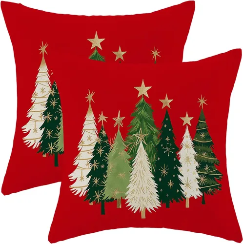 Miniatura 19 de AEIOAE - Juego de 2 fundas cuadradas de almohadones de lino para otoño con calabaza en tono naranja quemado y blanco, para decoración al aire libre