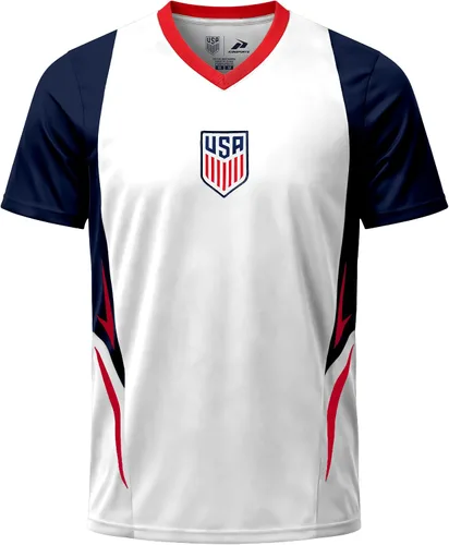 Miniatura 4 de Icon Sports Camiseta oficial del Día del Juego de la Federación de Fútbol de Estados Unidos, unisex para adultos