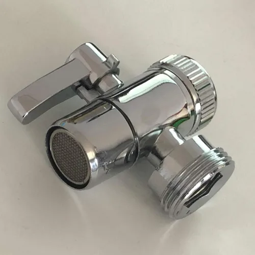 Miniatura 4 de Adaptador de grifo desviador de manguera de fregadero a jardín para lavadora/lavavajillas portátil/lavadora, para baño y cocina
