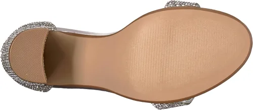 Miniatura 4 de Steve Madden mujeres Carrson cuero puntera abierta ocasión especial correa de tobillo san