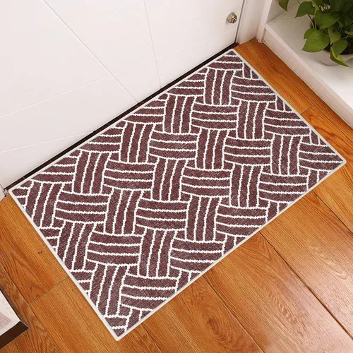 Miniatura 10 de SUSSEXHOME Sisal Collection - Alfombra de pasillo de pelo bajo resistente de 2 x 3 pies, alfombra ultrafina y antideslizante, alfombra