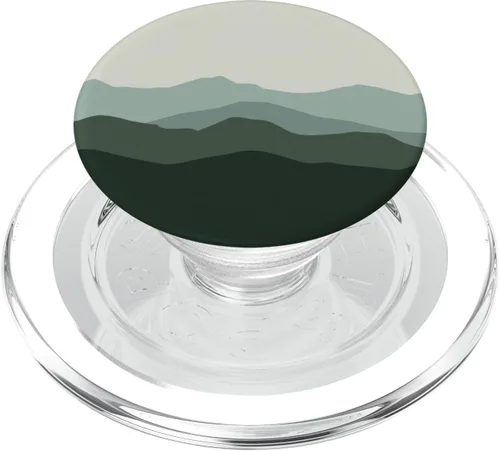 Miniatura 8 de PopSockets PopSockets intercambiables con diseño de paisaje de montaña moderno minimalista