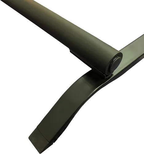 Miniatura 6 de Soporte multiguitarra para 5 soportes plegable, universal, soporte portátil para guitarra negra con acolchado de goma antideslizante para acústica