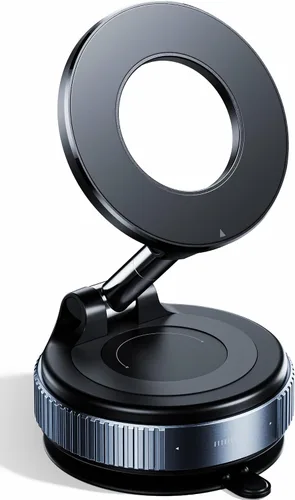 Soporte de teléfono con ventosa mejorada, soporte magnético de teléfono para automóvil de 360°, soporte reforzado para soportes MagSafe para tu
