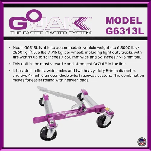 Miniatura 5 de GoJak® Modelo G6313L Izquierdo