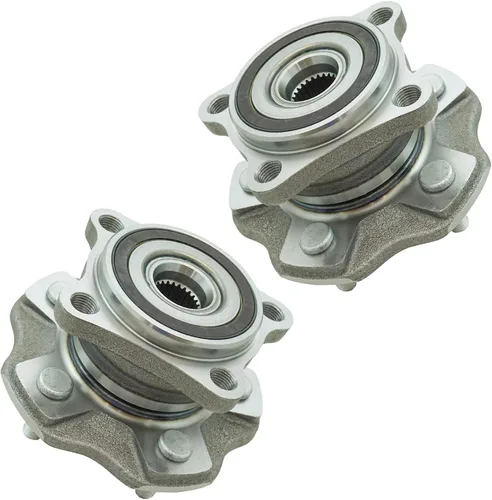 Miniatura 42 de TRQ Juego de buje y rodamiento trasero de 2 piezas compatible con Audi TT 2000-2006 TT Quattro, Volkswagen Beetle 1998-2010, Golf 1998-2005, Jetta