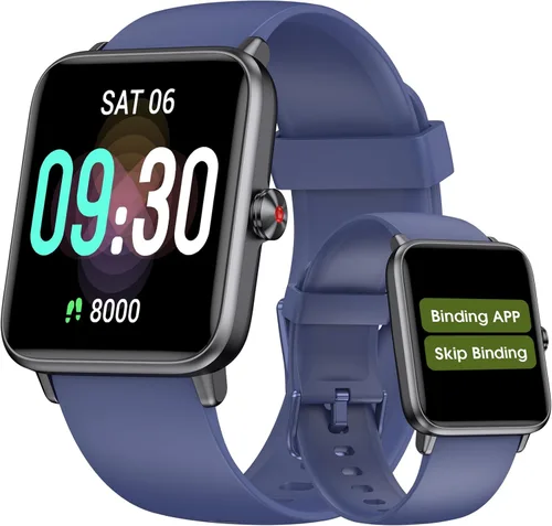 Pautios Pedometer Watch Senior Friendly No App/Phone Required, Waterproof Fitness Tracker Watch with Step Counter Calories/Sleep Tracker for Walking