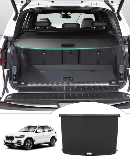 Miniatura 52 de Powerty Cubierta de Carga para Accesorios Kia Sportage 2023-2025 2026, Textura de Lona Cubierta Retráctil para Maletero Trasero de Carga de Equipaje