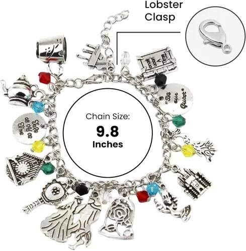 Miniatura 6 de Blingsoul Elegant Charm Bracelets For Women - Silver Dainty Merchandise Adjustable Charm Bracelet Birthday Jewelry Gift for Girls Her