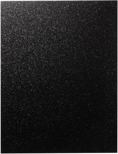 Miniatura 9 de Bright Creations Papel de cartulina negra con purpurina – Acabado brillante para álbumes de recortes y papel de manualidades – Cartulina negra