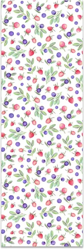Svartur Papel tapiz magnético de 36 x 12 pulgadas para decoración de casilleros escolares, vinilo magnético reutilizable, sin manchas, fácil Fruta