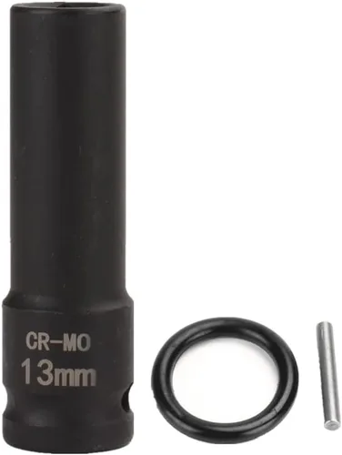 Miniatura 16 de FLZOSPER Toma de impacto de 6 puntos de 1/2 pulgada x 0.394 in de profundidad, 42 CR-MO