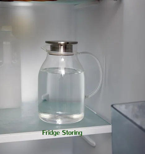 Miniatura 6 de Karafu - Jarra de vidrio de 68 oz/2 l con tapa, jarra de agua resistente al calor para agua caliente/fría, té helado y bebidas de zumo