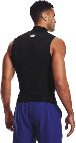 Miniatura 2 de Under Armour HeatGear - Camiseta de compresión sin mangas para hombre