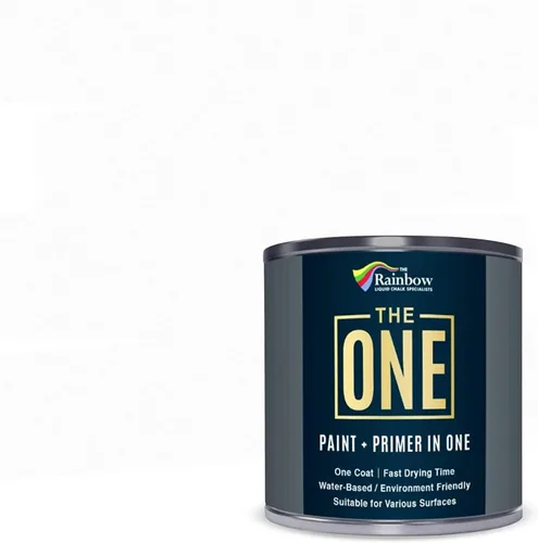 Miniatura 43 de THE ONE Pintura e imprimación todo en uno, negro mate, 8.5 onzas líquidas/250ml, fórmula de 1 capa, decoración fácil de interiores y exteriores