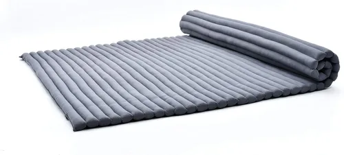 Miniatura 30 de Leewadee - Colchón plegable - Futón japonés enrollable -Alfombra de tatami triple pliegue - Cama de piso para invitados - Colchón de camping