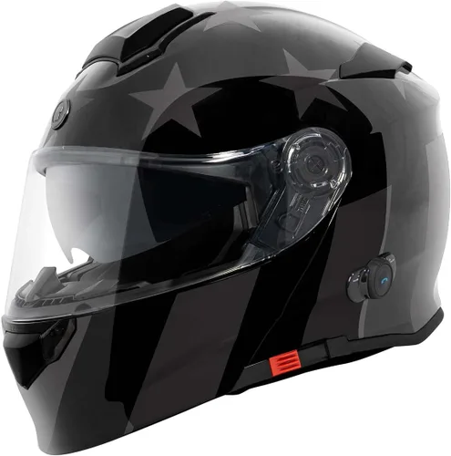 Miniatura 13 de Torc T-28B - Casco modular Bluetooth Dark Star