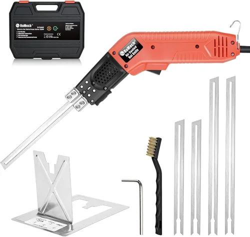 Miniatura 8 de ROMECH Foam Cutter Pro Cuchillo Eléctrico Caliente, Kit de Herramientas de Corte de Espuma de Poliestireno de 100W - con Estuche de Servicio Pesado