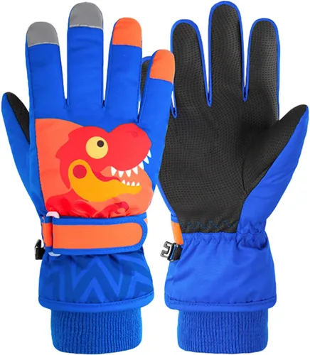 Miniatura 7 de Guantes de nieve para hombre y mujer, impermeables, para invierno, cálidos, para esquí, snowboard, guantes para mujer