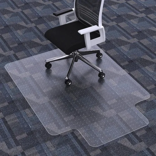 Miniatura 16 de FuturHydro Tapete para silla de oficina para suelo de madera dura, 36 x 48 pulgadas, tapete transparente para silla de computadora, tapete