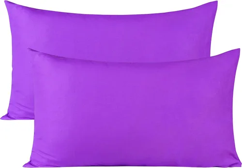 Miniatura 16 de Funda de almohada de lujo para niños pequeños de 12 x 16 pulgadas, 100% algodón egipcio de 800 hilos, funda de almohada suave y pequeña