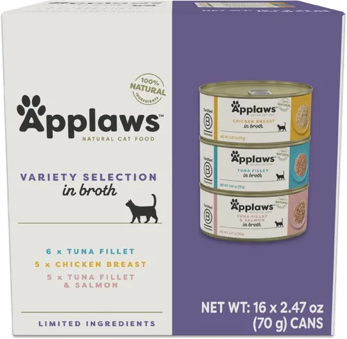 Miniatura 19 de Applaws - Comida húmeda enlatada natural para gatos, ingredientes limitados y naturales, alto contenido en proteínas sin aditivos artificiales
