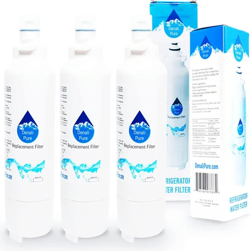 3-Pack – LG lsc22991st lado Filtro de agua de repuesto compatibles LG lt800p, adq73613401 cartucho de filtro de agua para nevera