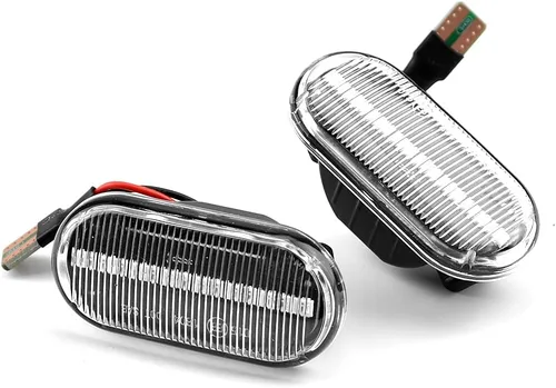 Miniatura 9 de 1 par de luces de marcador de guardabarros delanteros dinámicos LED marcadores laterales compatibles con Nis-san 350Z Z33 Frontier D40 Cube Z11