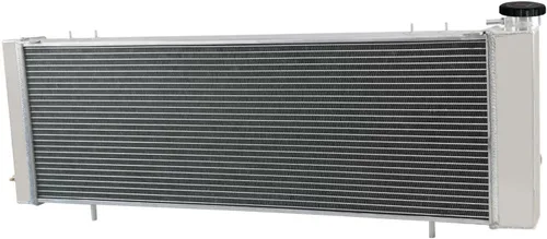 Miniatura 2 de Radiador de aluminio para 1984-2001 1996 Jeep Cherokee XJ Comanche Wagoneer 2.5L L4 4.0L L6 V6 motor, radiadores de núcleo de 4 filas