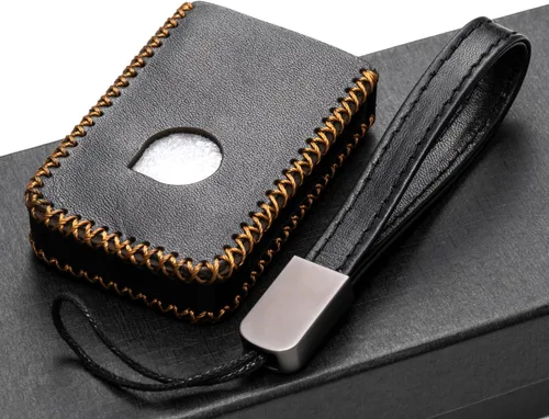 Miniatura 4 de Vitodeco Funda de cuero genuino para llavero inteligente compatible con Volvo XC40, XC60, XC90, S90, S60, V60, V90, EX30, EX40, EX90 2019-2026