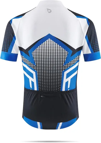 Miniatura 2 de BALEAF Mens Cycling Jersey Short Sleeve Bike Shirts 4 Pockets Road Biking Tops Full Zip Clothing MTB Breathable UPF 50