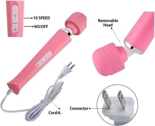 Miniatura 5 de Masajeadores eléctricos eléctricos para pies, cuello, espalda, mano, pierna, brazo, hombro, masaje, dolores, recuperación deportiva para mujeres