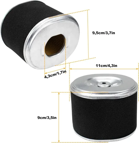 Miniatura 2 de Filtro de aire para Honda AFZE30 GX340 GX390 11HP 13HP 17210-ZE3-505 17210-ZE3-010 Motor de lavadora a presión y generador