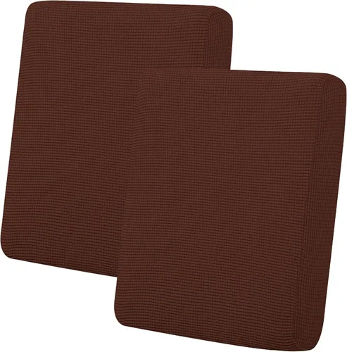 Miniatura 161 de Easy-Going - 4 Fundas de cojín elásticas para sofá seccional, izquierda/derecha, en forma de L, funda de asiento antideslizante, suave, flexible
