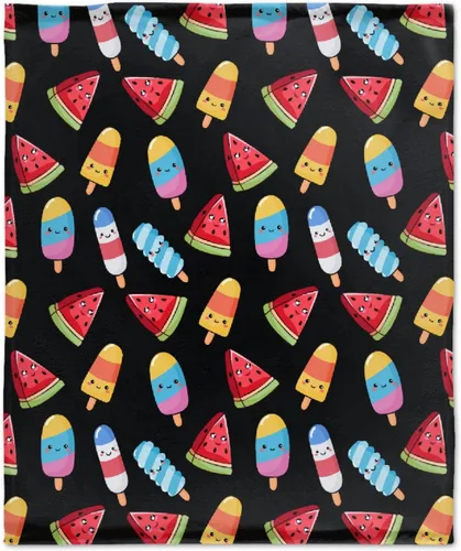 Miniatura 24 de Manta de franela de arándanos para regalo, ultra suave y acogedora, manta de forro polar ligera y mullida, manta de felpa cálida para sofá, cama, 60