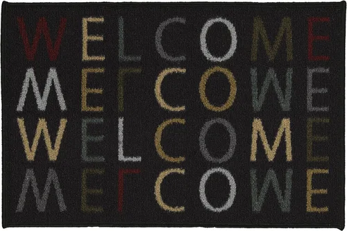 Miniatura 11 de Ottomanson Sweet Home Collection - Alfombra de goma, 2 pies 3 pulgadas x 3 pies, color negro
