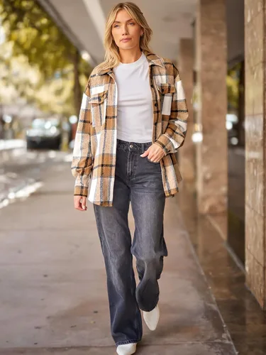 Miniatura 5 de AUTOMET Atuendos de otoño para mujer, ropa de moda, camisas, chaquetas de franela a cuadros con botones y manga larga 2024