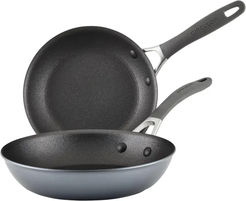 Miniatura 17 de Circulon Serie A1 con juego de sartenes antiadherentes de inducción ScratchDefense, juego de 6 sartenes de cocina, utensilios de cocina