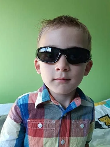 Miniatura 3 de FEISEDY - Gafas de sol deportivas polarizadas para niños y niñas de 3 a 12 años de edad, regalo para niños B2453