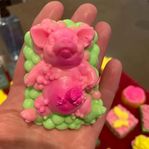 Miniatura 3 de Molde de Silicona de Cerdo para Baño para Jabón, Vela, Fondant, Chocolate, Caramelo, Decoración de Tarta, Herramientas de Pastelería, Molde