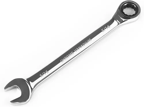 Miniatura 30 de Egofine Llave combinada de trinquete de 1-1/8 pulgadas SAE, llave de engranajes de grado industrial con diseño de 12 puntos, trinquete de 72